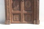Traditional Carving Door With Frame - Image 4