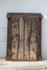 Traditional Carving Door With Frame - Image 7