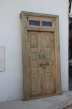 Traditional Carving Door With Frame - Image 5