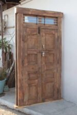 Traditional Carving Door With Frame - Image 7