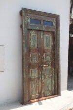 Traditional Carving Door With Frame - Image 5