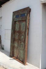 Traditional Carving Door With Frame - Image 6