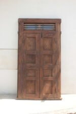 Traditional Carving Door With Frame - Image 7