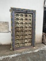 Indian Door | Colorfull Carving Door With Frame - Image 3