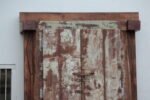 7.1 feet large Old Indian Door With Grill Gate | Wooden Double Door - Image 7