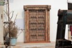 Traditional Carving Door With Frame - Image 10