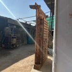 Traditional Carving Door With Frame - Image 24