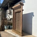 Traditional Carving Door With Frame - Image 25