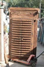 Traditional Carving Door With Frame - Image 4