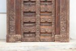 Authentic Antique Indian Teak Door For Home Entrance - Image 4