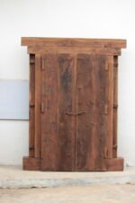 Teak Wood Carved Traditional Door - Image 7