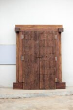 Traditional Wooden Door, 6.9 Feet Large Wooden Carved Door - Image 8
