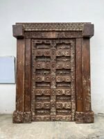 Traditional Carving Door With Frame - Image 7