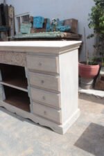 Classic Antique Wooden Sideboard - Handcrafted Vintage Storage Solution - Image 8