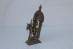 Brass Man Horse Statue 1900s Old Vintage Rare Home Decor Collectible - Image 3