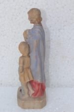 Jesus Mary Stone Statue From 1900s - Image 5