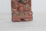 Wooden Ganesha Statue 1900s Old Vintage Indian Home Decor Collectible - Image 3