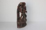 Wooden Panel Carved Dancing Shiva Old Vintage Indian Antique Collectible - Image 4