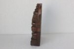 Wooden Ganesha Panel Old Vintage Indian Carving Home Decor Collectible - Image 5