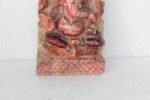 Wooden Ganesh ji figure Old Vintage Indian Carving Home Decor Collectible - Image 3