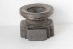 Wooden Candle Stand 1900s Old Vintage Rare Carved Decor Halloween Gifts - Image 4