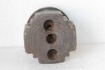 Wooden Candle Stand 1900s Old Vintage Rare Carved Decor Halloween Gifts - Image 7