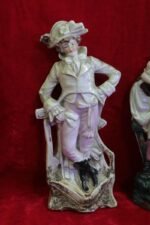 King Queen Porcelain Figure/ Old/ Vintage/ Decorative Halloween Gifts - Image 2