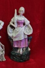 King Queen Porcelain Figure/ Old/ Vintage/ Decorative Halloween Gifts - Image 3