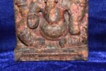 Wooden Panel Ganesha 1900s Old Vintage Indian Rare Home Decor Collectible - Image 3