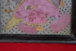 Photo Frame 1900s Old Vintage Rare Paper Painting Collectible - Image 4