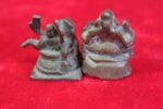 Brass Krishna & Ganesha Statue 1900s Old Vintage Antique Home Decor - Image 5