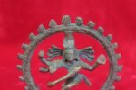 Brass Nataraja Statue 1900s Old Vintage Antique Home Decor Collectible - Image 2