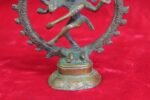 Brass Nataraja Statue 1900s Old Vintage Antique Home Decor Collectible - Image 3
