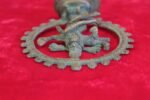 Brass Nataraja Statue 1900s Old Vintage Antique Home Decor Collectible - Image 7