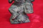 Brass Vishnu Laxmi Statue 1900s Old Vintage Home Decor Collectible Figure - Image 3