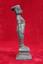 Brass Male Statue 1900s Old Vintage Home Decor Collectible Figure - Image 4