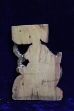 Wooden Panel Carved Ganesha Old Vintage Antique Home Decor Collectible - Image 6