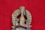Wooden Carved Ganesha Panel Old Vintage Antique Home Decor Collectible - Image 2