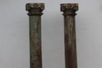 Pair of 8.1 feet Indian Columns with Stone Base - Your Home Furniture Store - Image 2