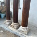 7.11 feet Indian Columns with Stone Base (Set of 3) – Your Home Furniture Store - Image 6