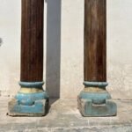 Pair of 8.7 feet Wooden Pillar, Enhance Your Home Décor with Exquisite Indian Columns - Image 6