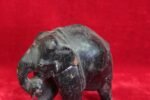 Wooden Hand Carved Elephant Figure Old Vintage Antique Rare Home Decor - Image 2