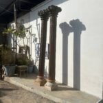 7.11 Feet Traditional Carving Pillar, Wooden Post set of 2 - Image 7