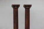 8.7 feet Teak Wood Antique Columns | Pair of Indian Pillars – Your Home Furniture Store - Image 2