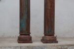 Heritage Teak Columns | Ornate Indian Pillar Duo-Your Home Furniture Store - Image 4