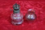 Small Kerosene Oil Table Lamp Old Vintage Collectible Decorative - Image 4