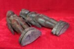 Wooden Male Female Figure 1900s Old Vintage Antique Collectible - Image 7