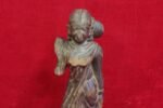 Wooden Female Panel Figure 1900s Old Vintage Halloween Gifts - Image 2