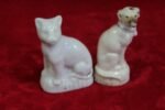 Porcelain Cat & Dog Toy Figure- Vintage/Antique Collectibles