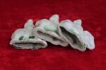 Antique Porcelain Elephant Trio – Old-Fashioned Toy Figures / Halloween Gift Idea - Image 9